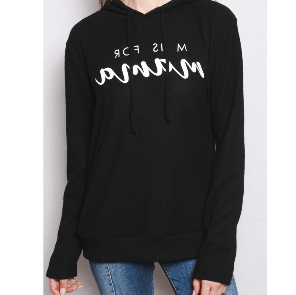 🌵 M if for MAMA Hoodie Pullover 🌵 - Picture 3 of 4